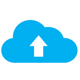 Cloud storage icon